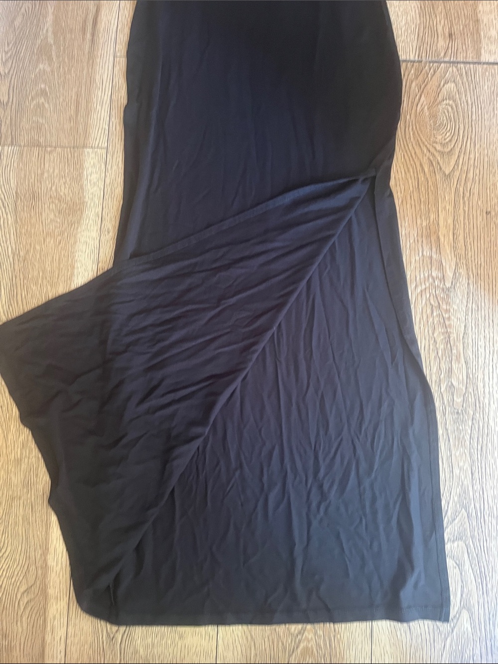 Quince Black Sleeveless Maxi Sheath Dress - Picture 3 of 4
